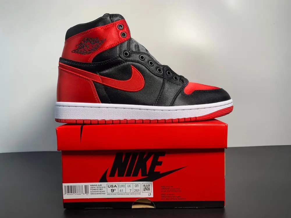 Air Jordan 1 High OG WMNS “Satin Bred” FD4810-061 