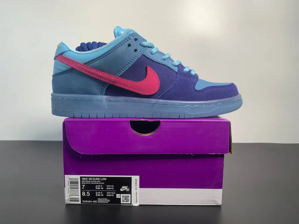 Run The Jewels x Nike SB Dunk Low DEEP ROYAL DO9404-400 