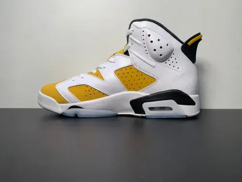 Nike Air Jordan Retro 6 Yellow Ochre White Black CT8529-170 