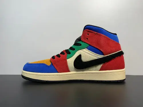 Blue The Great x Air Jordan 1 Mid Fearless CU2805-100 
