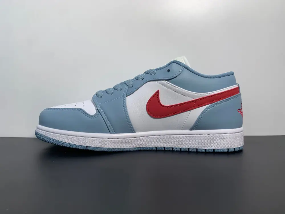 Air Jordan 1 Low Blue Whisper Dune Red DC0774-164 