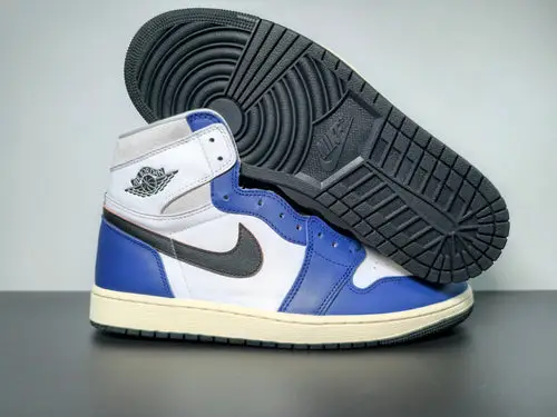 Air Jordan 1 Retro High OG 'White Deep Royal Blue' 