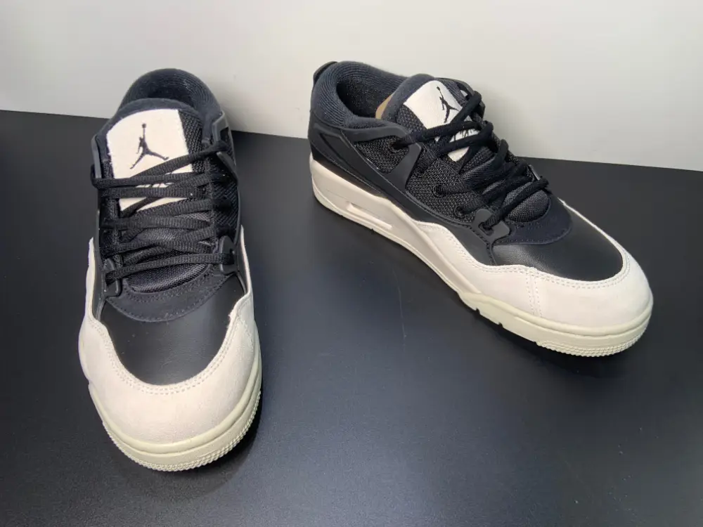 Air Jordan 4 RM Black Light Bone-Dark Grey FQ7939-001 