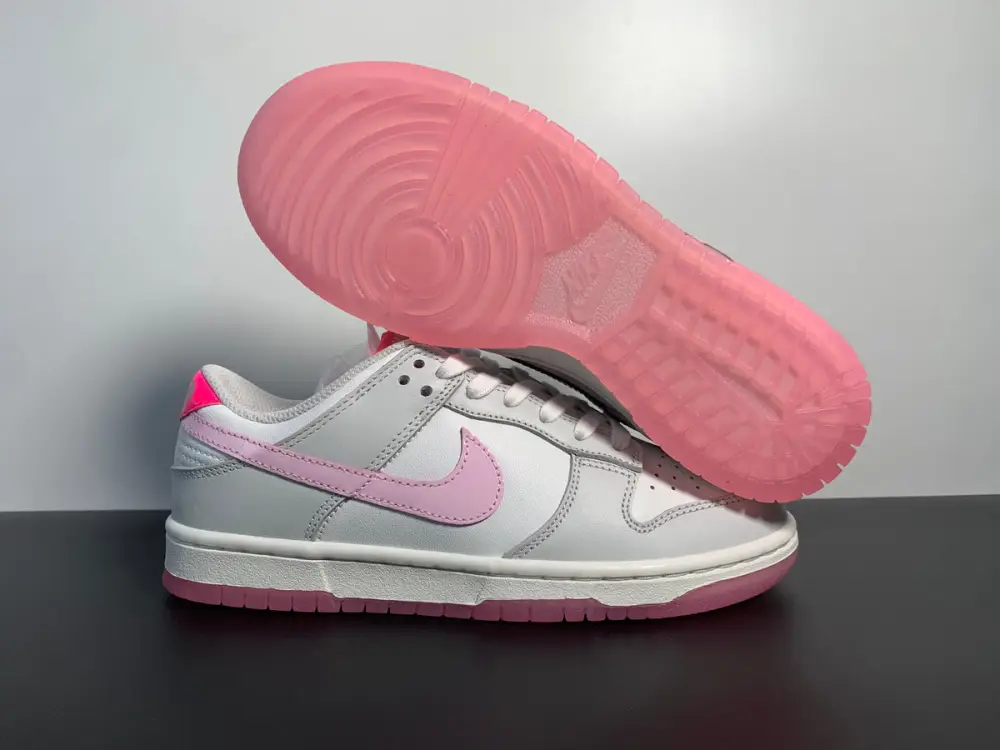 Nike Dunk Low 520 Pack Pink ‘’Summit White and Pink Foam‘’ FN3451-161 