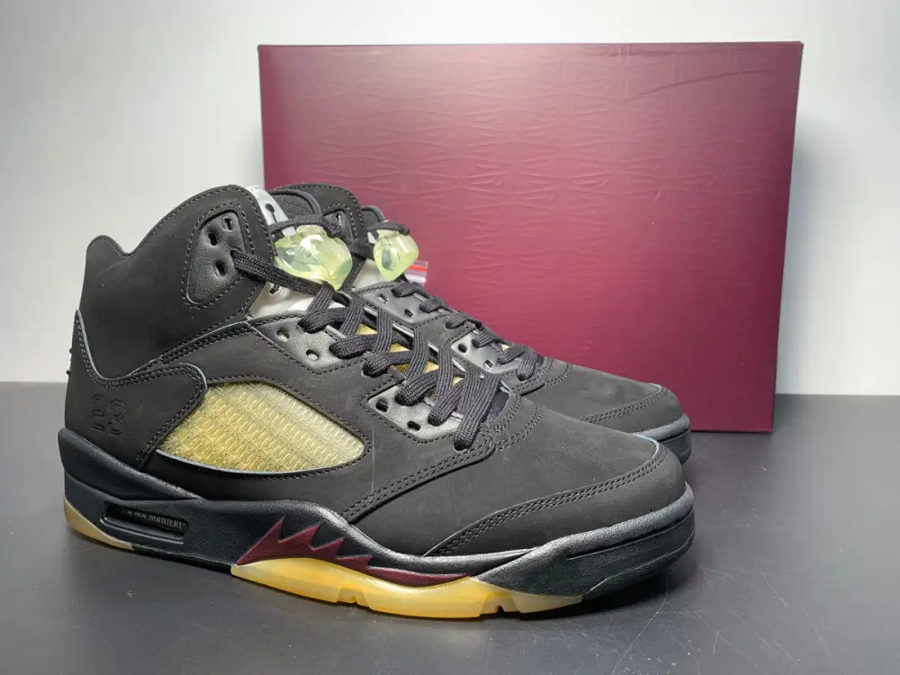 A Ma Maniére x Air Jordan 5 “Black” FD1330-001 