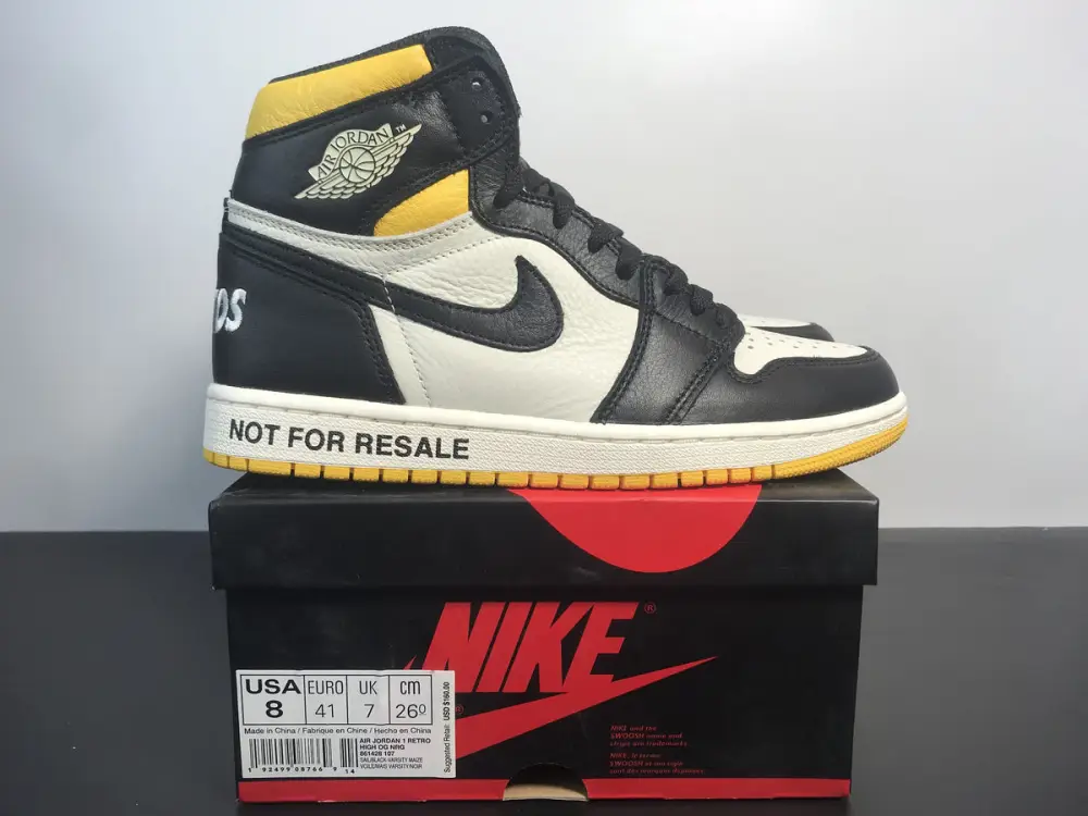 Air Jordan 1 NRG Not for Resale 861428-107 