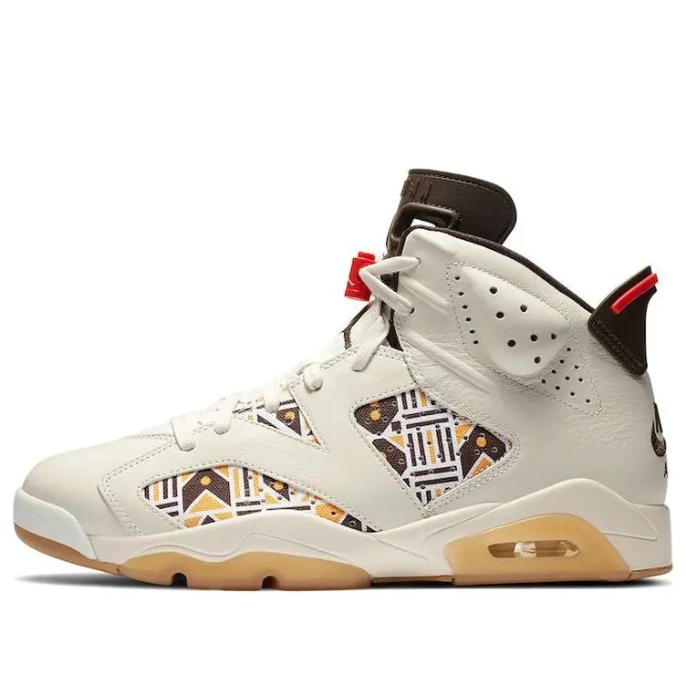 Air Jordan 6 Retro Quai 54 - Sail Gum CZ4152-100 D8B1887