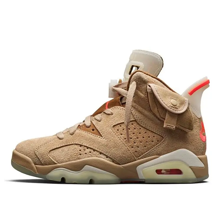 Air Jordan 6 Retro SP Travis Scott British Khaki DH0690-200 3A39810