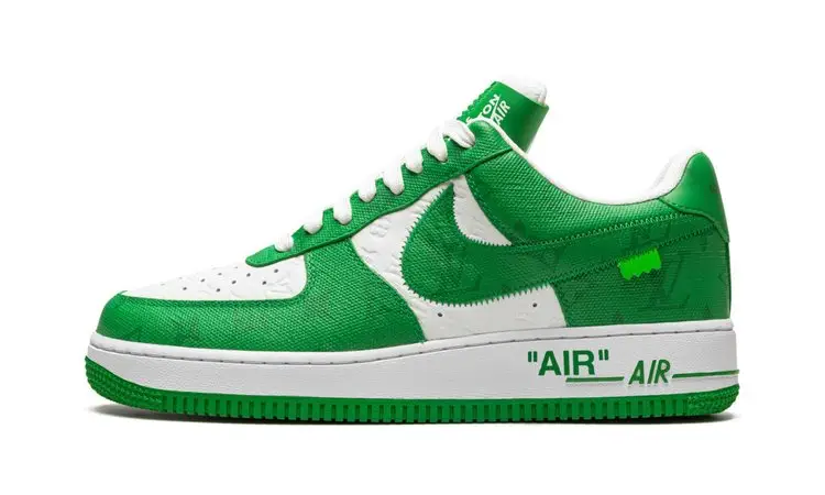 LOUIS VUITTON AIR FORCE 1 LOW "Virgil Abloh - White Green" 