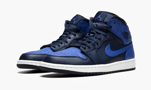 Air Jordan 1 Mid "Obsidian Royal" 