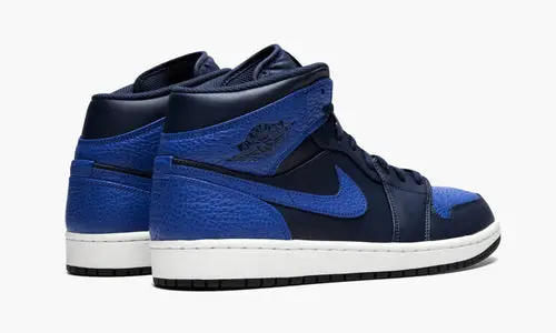Air Jordan 1 Mid "Obsidian Royal" 