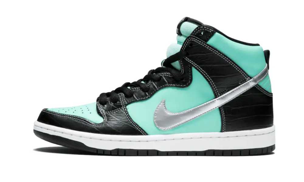 SB Dunk High PRM "Diamond Supply Co. - Tiffany" 828AD1082