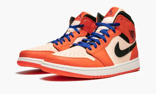 Air Jordan 1 Mid SE "Team Orange" 