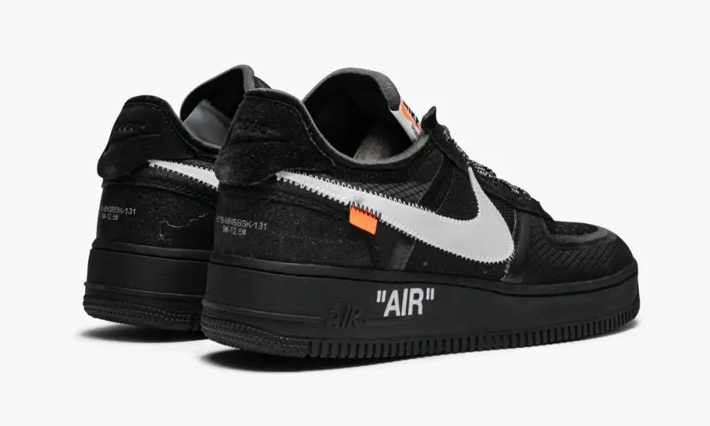 The 10: Nike Air Force 1 Low "Off-White Black" 