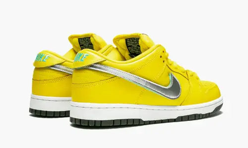 SB Dunk Low Pro OG QS "Canary Diamond" 