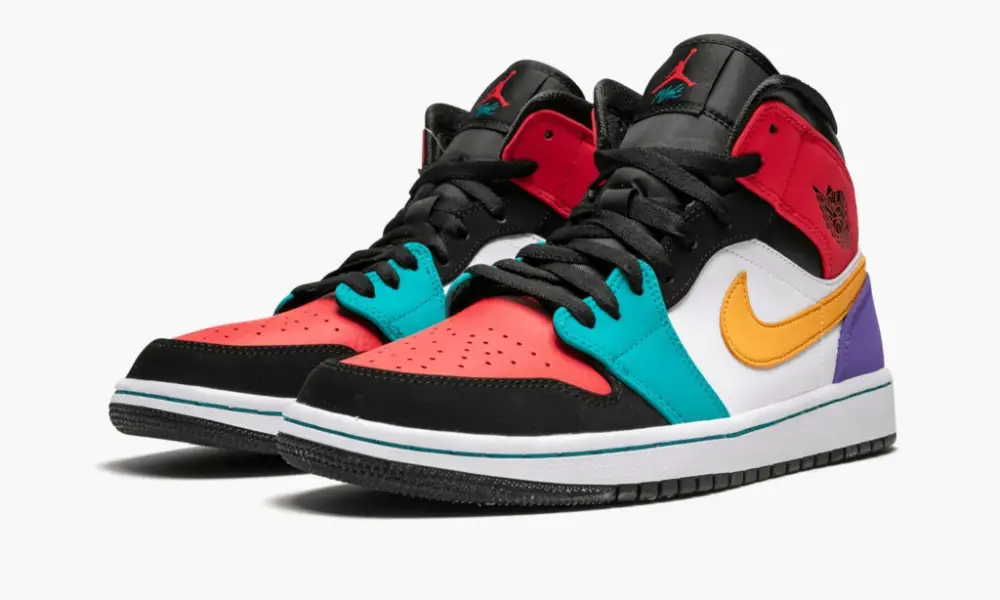 Air Jordan 1 Mid "Multicolor" 