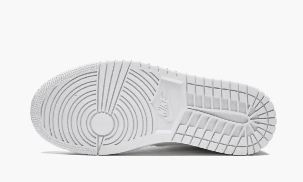 WMNS Air Jordan 1 Mid "Triple White Patent Leather" 