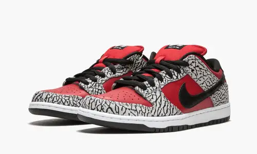 SB Dunk Low Premium "Supreme - Red Cement" 