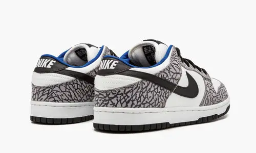 SB Dunk Low Pro "Supreme - White Cement" 