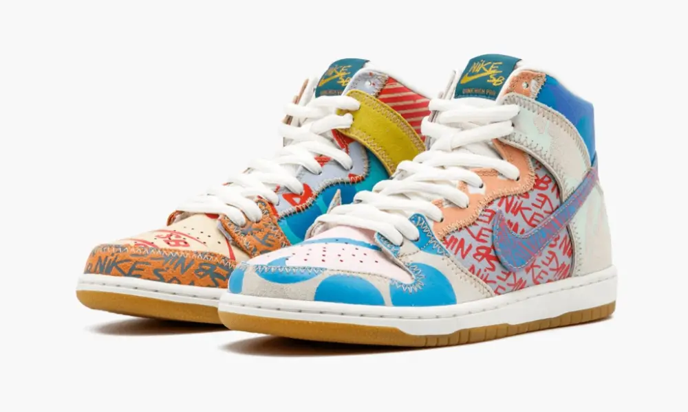 SB Zoom Dunk High PREM "What The Dunk '17"