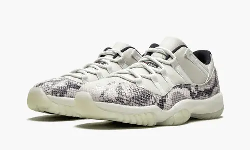 Air Jordan 11 Retro Low "Snakeskin Light Bone"