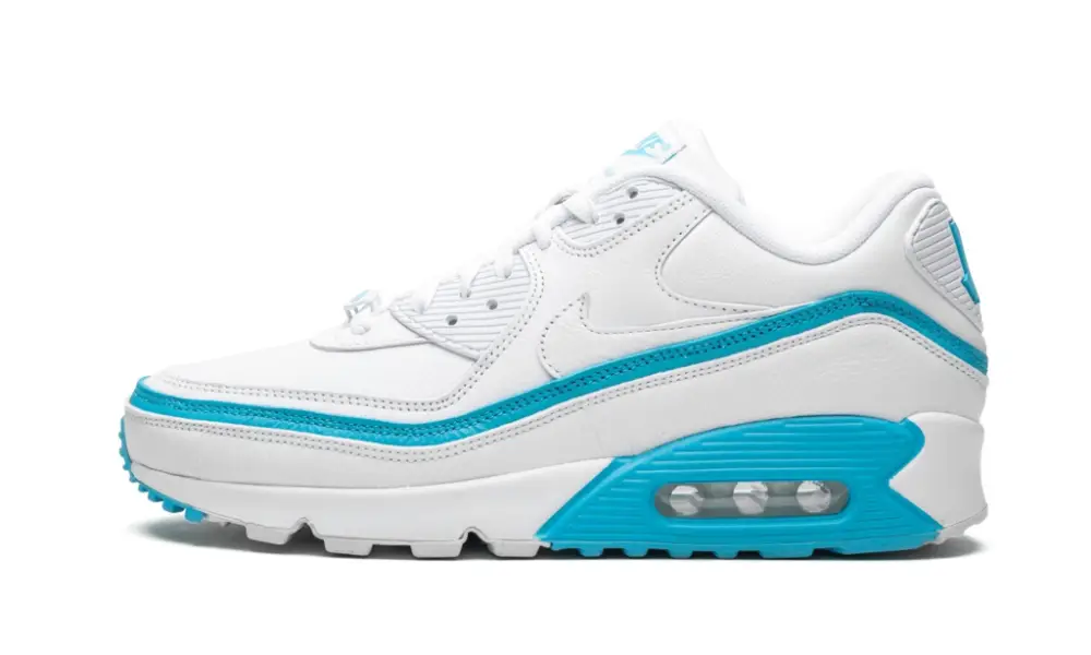 Air Max 90   UNDFTD "Undefeated - White Blue Fury" 