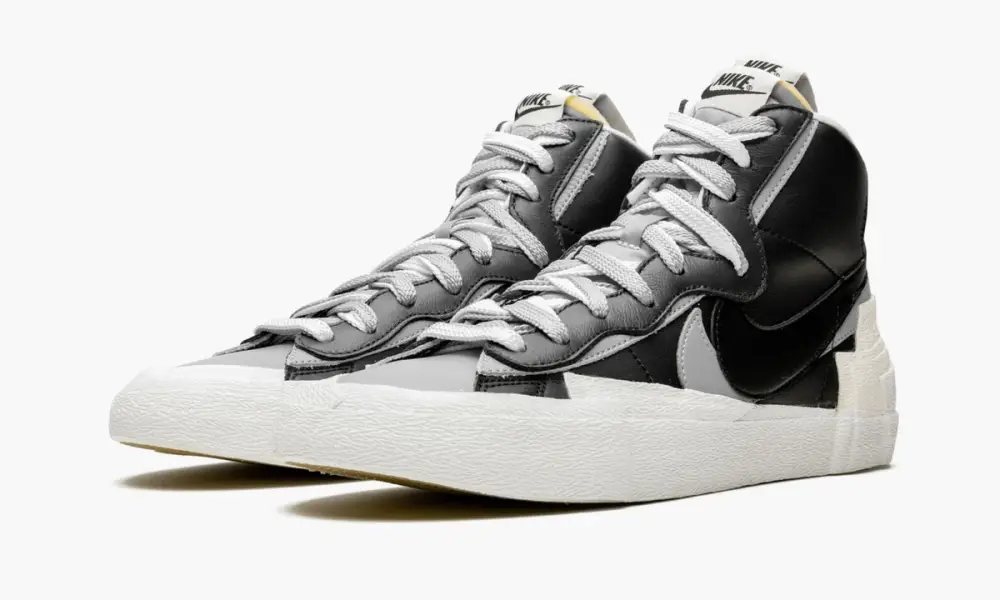Blazer Mid "Sacai - Black Grey"
