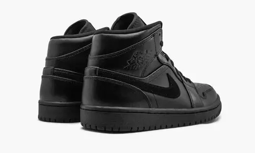 Air Jordan 1 Mid "Triple black" 