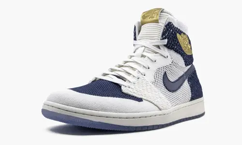 Air Jordan 1 Retro HI Flyknit "Derek Jeter - RE2PECT" 