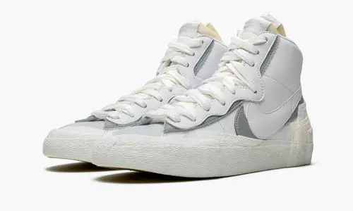 Blazer Mid "Sacai - Triple White" 