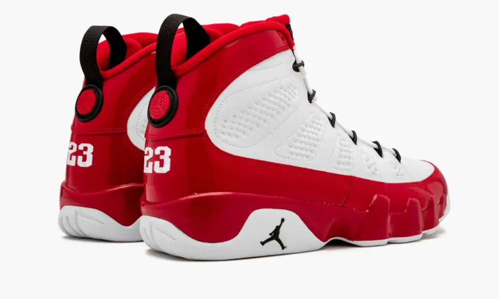 Air Jordan 9 "White Red Black" 
