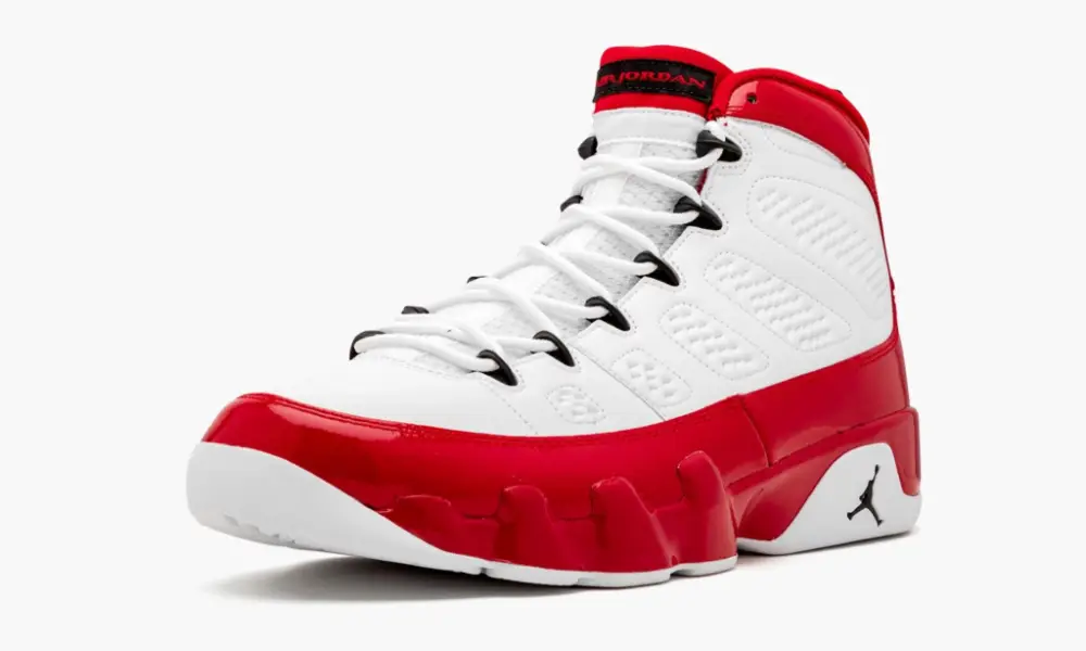Air Jordan 9 "White Red Black" 