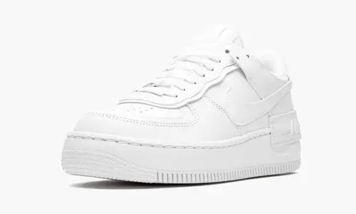 W AF1 Shadow "Triple White" 