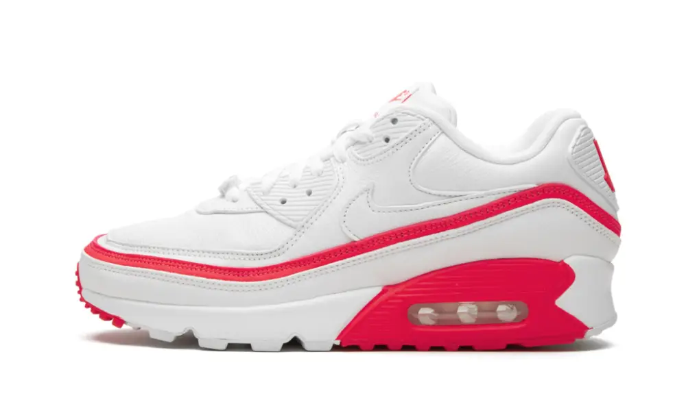 Air Max 90 / UNDFTD "Undefeated White/Red"