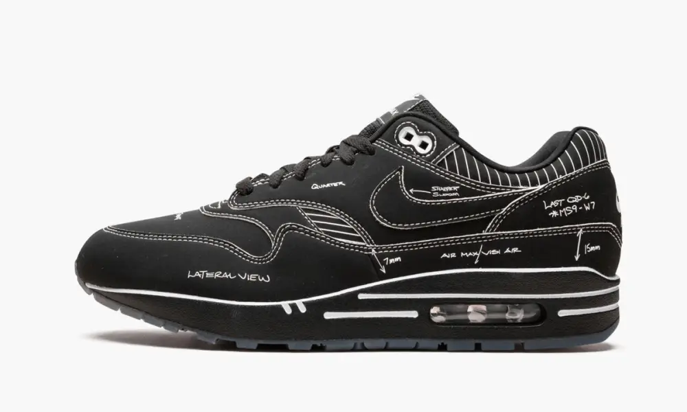 Air Max 1 "Sketch to Shelf - Black" 