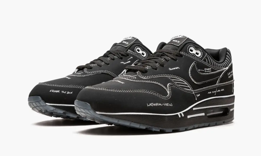 Air Max 1 "Sketch to Shelf - Black" 