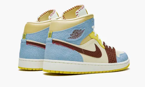 Air Jordan 1 Mid SE "Maison Chateau Rouge Fearless" 