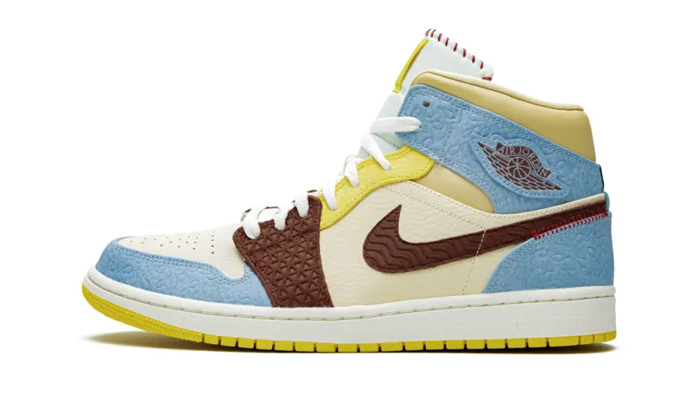 Air Jordan 1 Mid SE "Maison Chateau Rouge Fearless" 