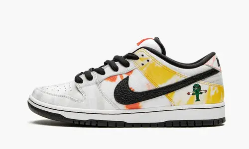 SB Dunk Low "Tie-Dye Rayguns 2019 - White" 