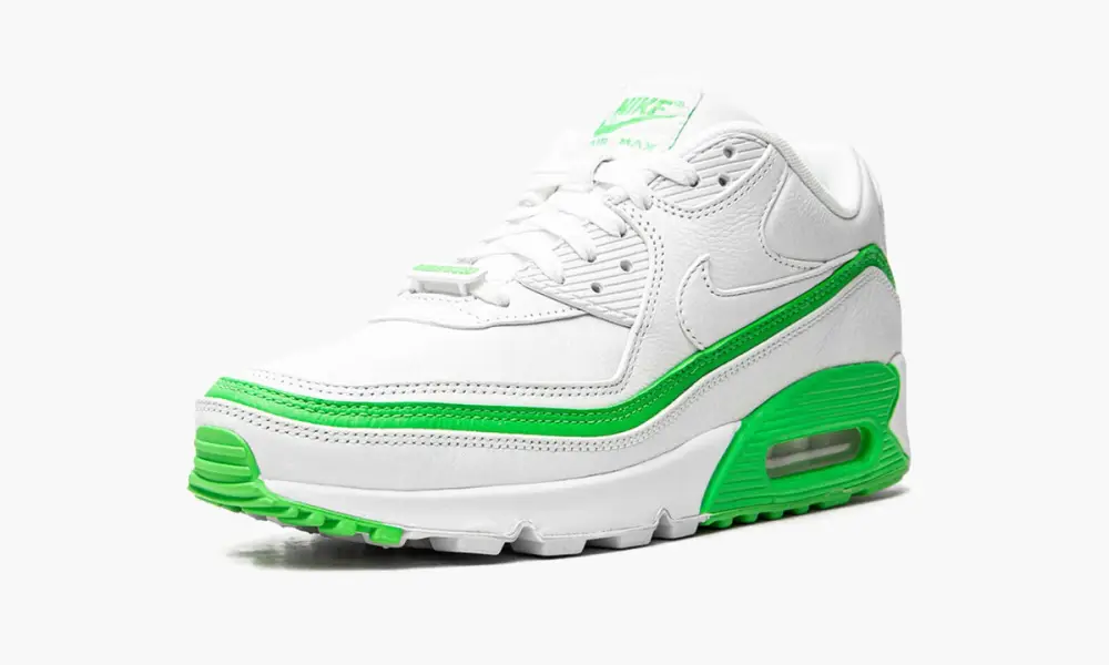 Air Max 90 "Undefeated - White Green Spark"