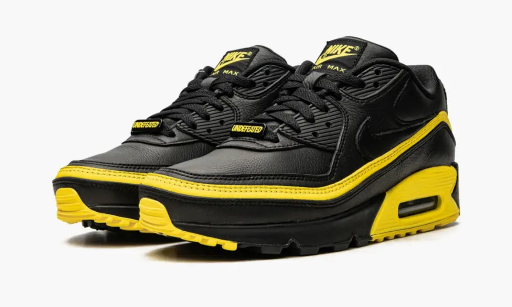 Air Max 90 UNDFTD "Undefeated Black Optic Yellow"