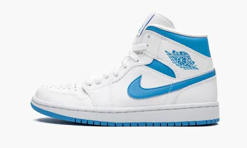 WMNS Air Jordan 1 Mid "UNC" 