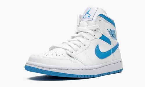 WMNS Air Jordan 1 Mid "UNC" 