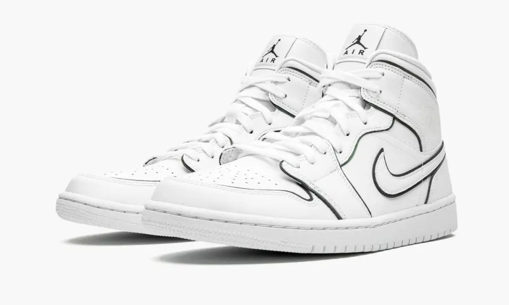 WMNS Air Jordan 1 Mid "Iridescent Outline" 