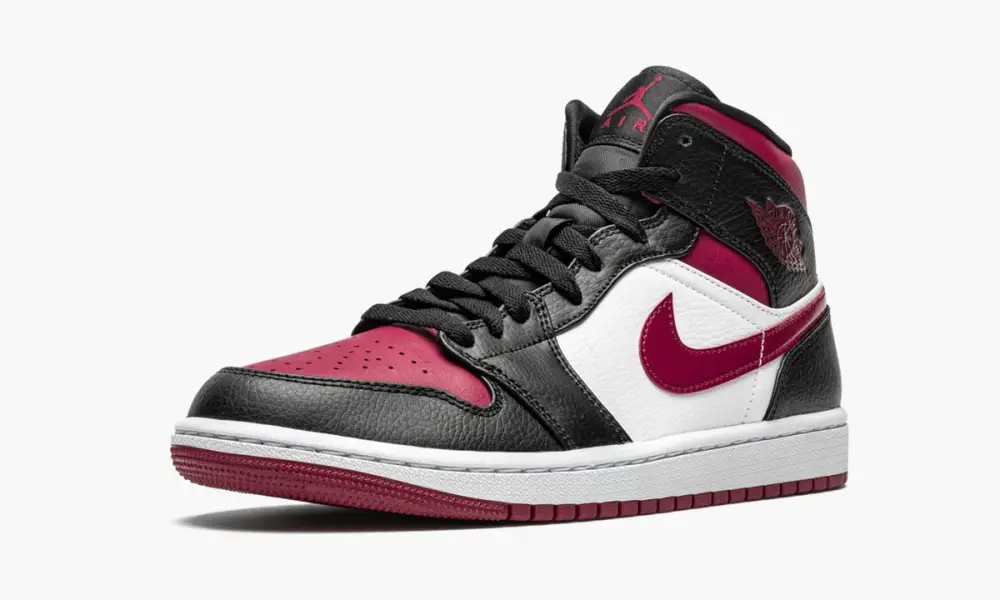 Air Jordan 1 Mid "Bred Toe" 