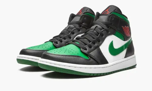 Air Jordan 1 Mid "Green Toe" 