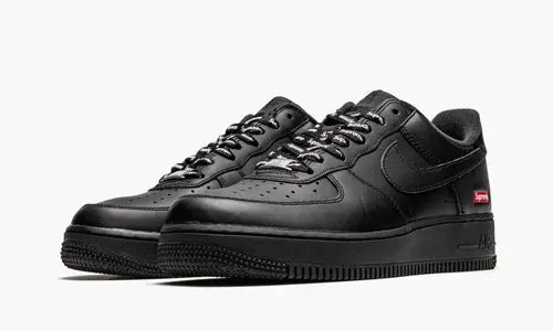 Air Force 1 Low "Supreme - Mini Box Logo Black" 