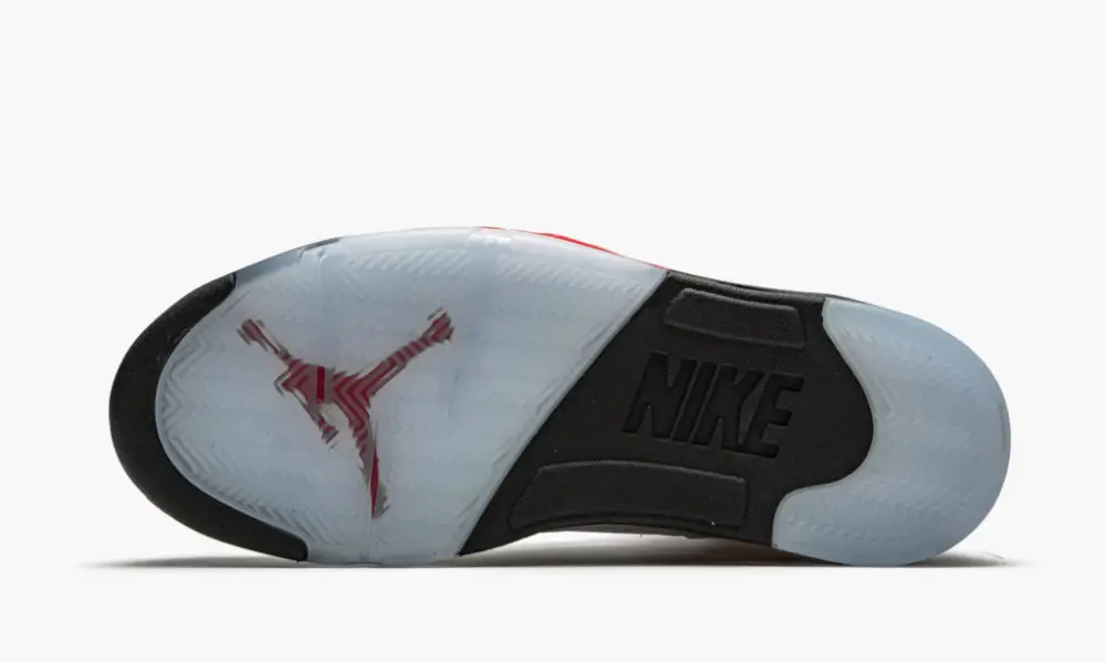 Air Jordan 5 Retro "Fire Red Silver Tongue "