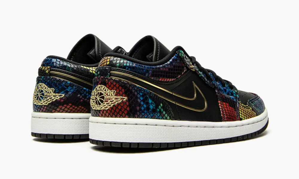 WMNS Air Jordan 1 Low "Multicolor Snakeskin" 