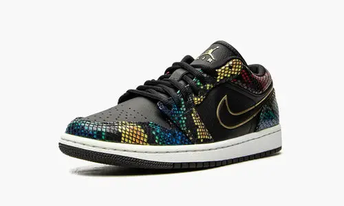WMNS Air Jordan 1 Low "Multicolor Snakeskin" 